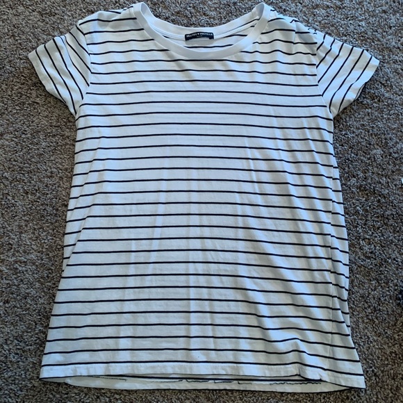 Brandy Melville Tops Brandy Striped Shirt Poshmark